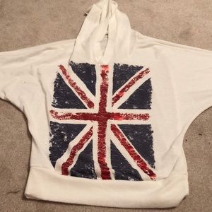 British Flag Long Sleeve Hooded Shirt 🇬🇧